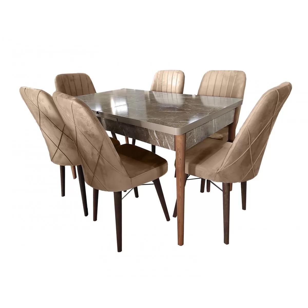 Комплект обідній Палермо BELEK 1/6 ЛДСП мс/дн Коричневий (YA174976)