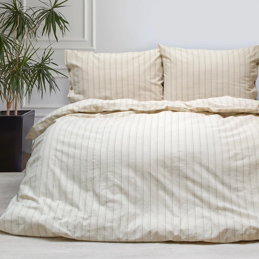 Постельное белье Lotus Home Washed cotton Liman полуторный (svt-2000022313681)