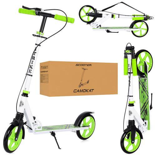 Самокат двухколесный складной iTrike SR 2-010-1-WGR - фото 2