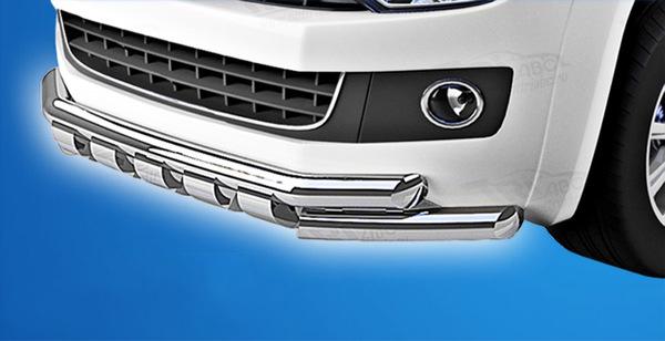Передний ус ST015 CAN для Volkswagen T5 Caravelle 2004-2010 гг. нержавеющая сталь Хром