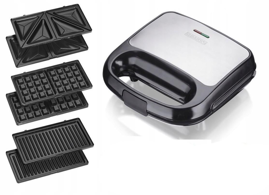 Вафельница HEINRICH'S HST 8683 3в1 750 Вт (8001312) Вафельница HEINRICH'S HST 8683 3в1 750 Вт (8001312)