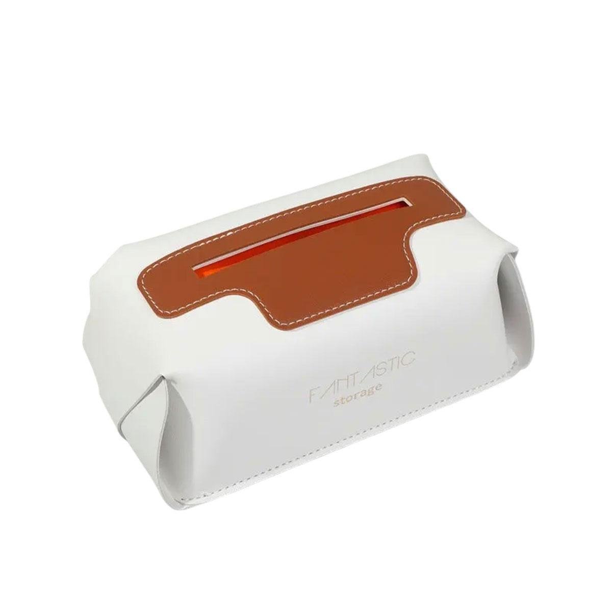 Салфетница из экокожи HP-3-210W 21х12х8 см Белый (A-033509) Салфетница из экокожи HP-3-210W 21х12х8 см Белый (A-033509)