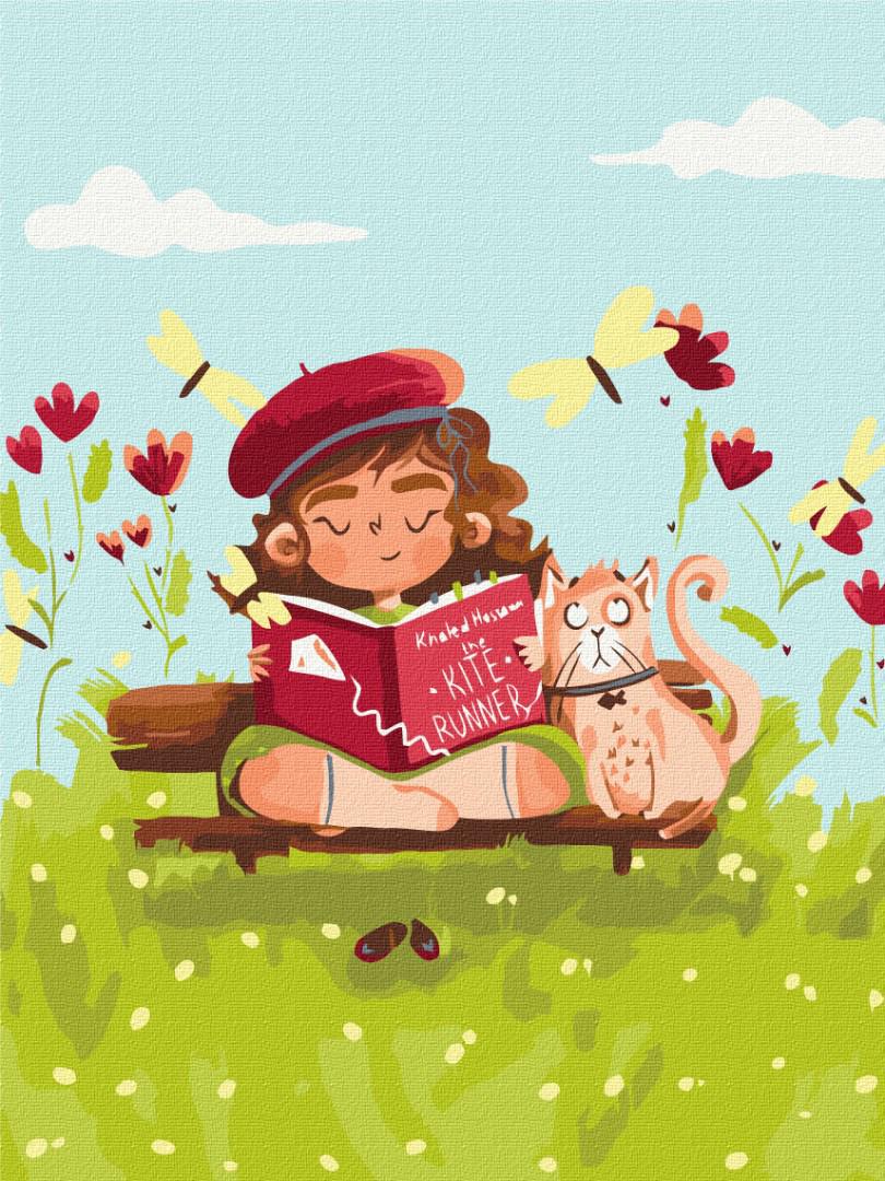 Картина по номерам Brushme Фея на каникулах 30x40 см (KBS0124) Картина по номерам Brushme Фея на каникулах 30x40 см (KBS0124)