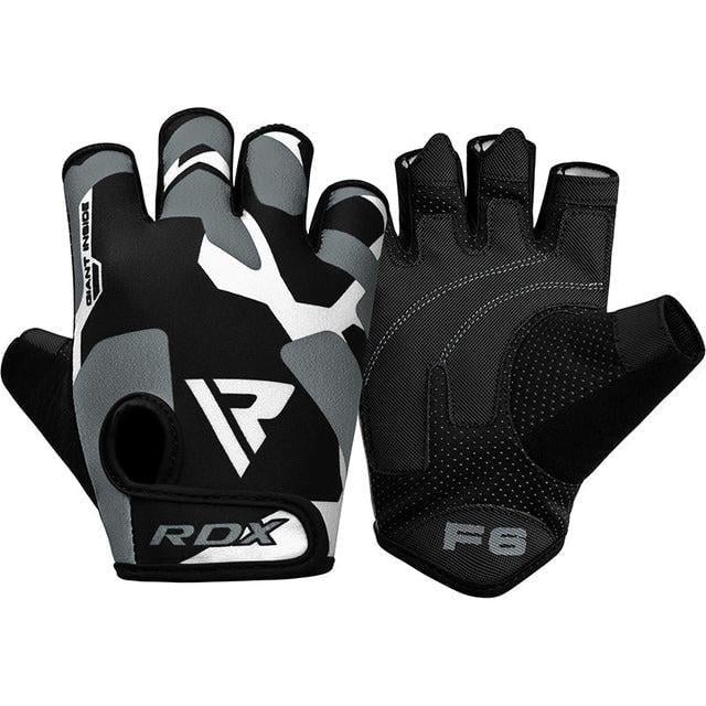 Рукавички для фітнесу RDX F6 Sumblimation L Grey (3070022317) Рукавички для фітнесу RDX F6 Sumblimation L Grey (3070022317)