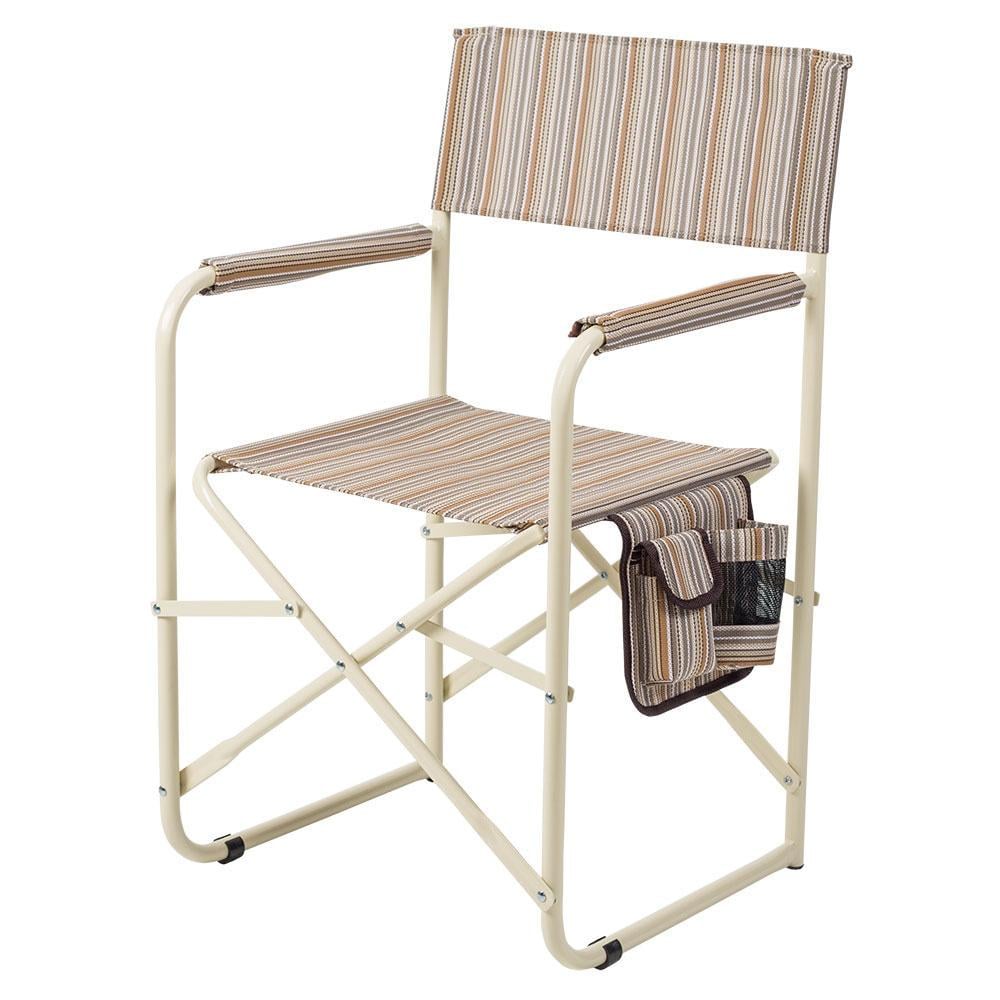 Стілець туристичний Vitan Режисер складаний без полиці d 20 мм текстильний Бежевий (1305957697) - фото 3