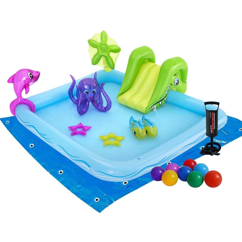 Надувной игровой центр Bestway 53052-2 Аквариум 239х206х86 см (173432)
