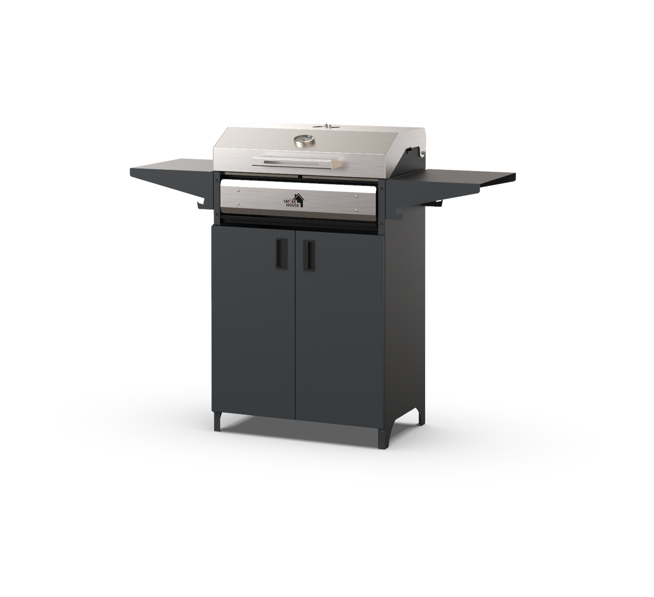 Мангал-гриль у максимальній комплектації Smoke House High Tech 600 1330х400х900 мм на 9 шампурів (27860572) - фото 4