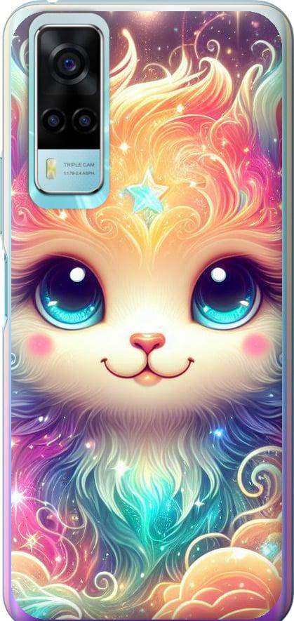 Чехол на Vivo Y53s Сказочный котенок (5813u-2438-42517)