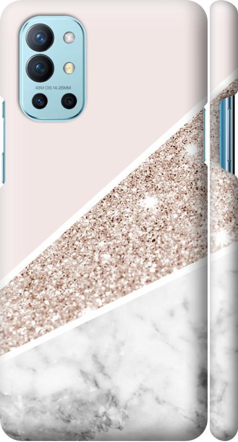 Чехол на OnePlus 9R Пастельный мрамор (4342m-2326-42517)