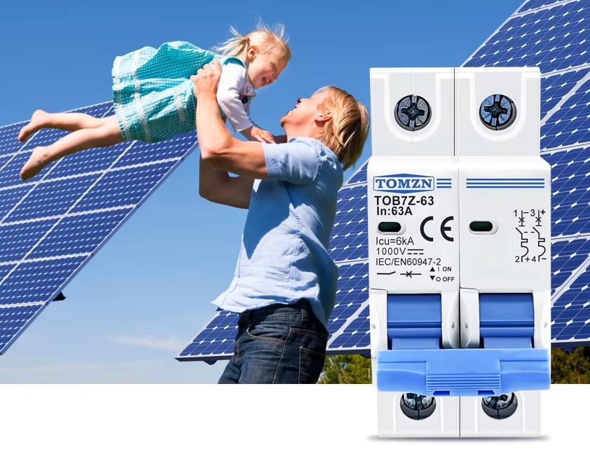 Автоматичний вимикач TOMZN TOB1Z-63 двополюсний до 1000V (TOB7Z_63А-2P) - фото 10 Автоматичний вимикач TOMZN TOB1Z-63 двополюсний до 1000V (TOB7Z_63А-2P) - фото 10