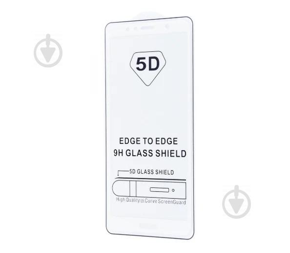 Захисне скло Walker 3D Side Glue для Huawei Y6 2018 / Y6 Prime 2018 / Honor 7C (технічна упаковка) White (arbc7907)