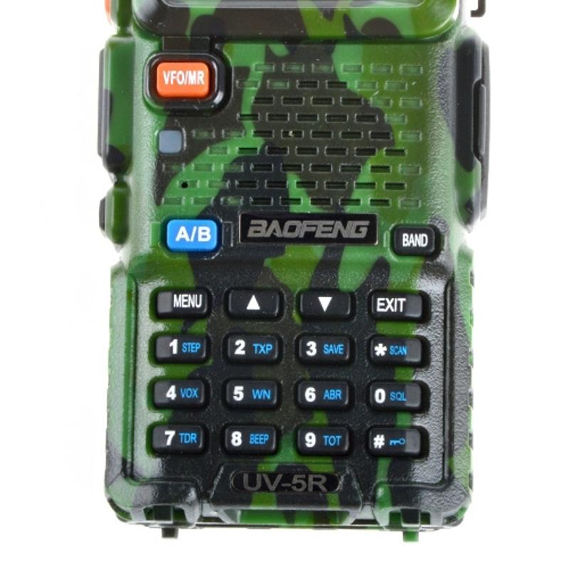 Рация Baofeng UV-5R Camo с гарнитурой c кнопкой РТТ (13720) - фото 10