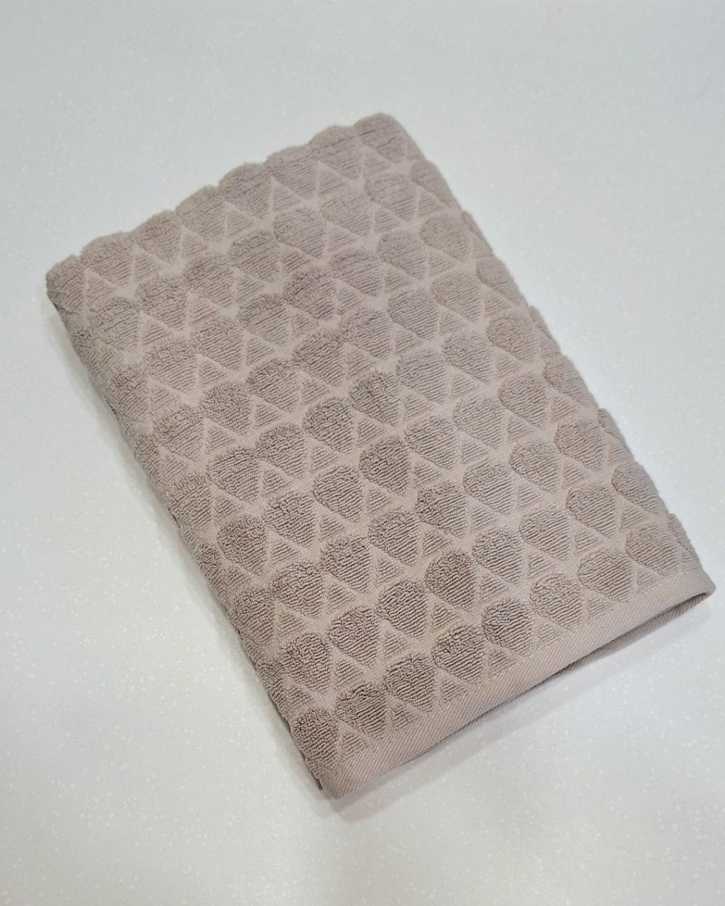 Полотенце махровое для лица Luisa Lux Cotton 50x90 см Бежевый (539)