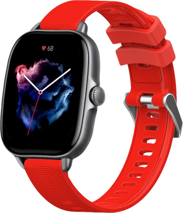 Ремешок Bend для Amazfit GTS 3 Red (25232-2D)