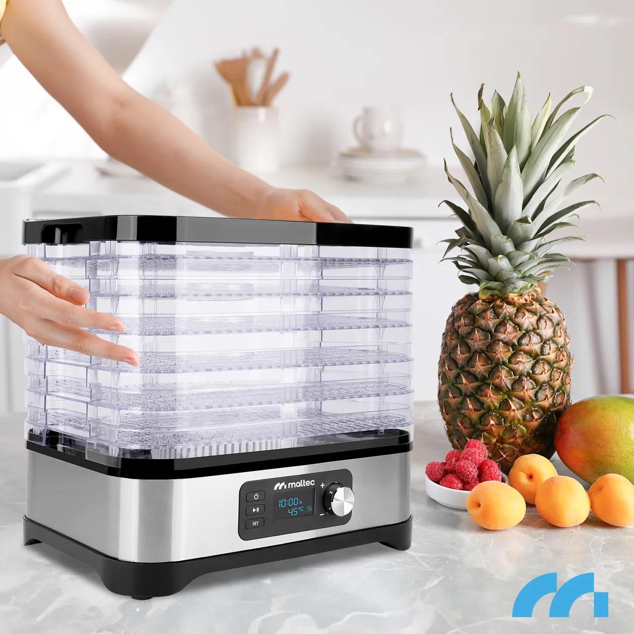 Сушилка электрическая Maltec PerfectDry с регулировкой температуры и таймером 450W 14,4 л (PD450) - фото 5