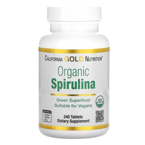 Спіруліна CGN Organic Spirulina 240 tablets (CGN-01362)