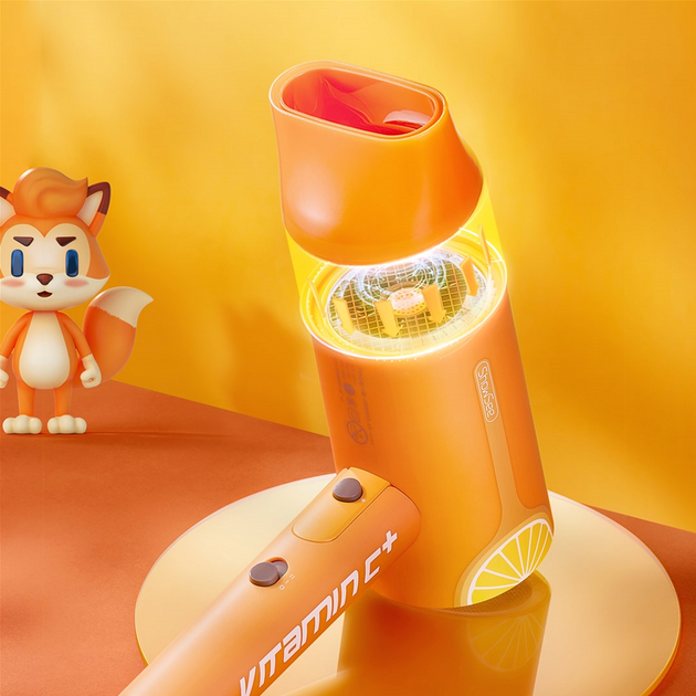 Фен ShowSee Electric Hair Dryer VC100-A Orange - фото 8 Фен ShowSee Electric Hair Dryer VC100-A Orange - фото 8