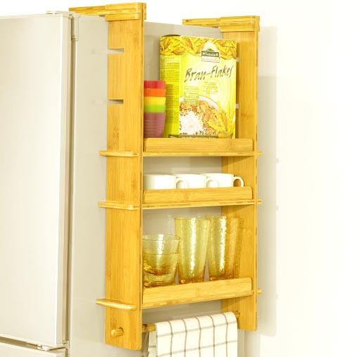 Полка на холодильник из дерева Берджет Карри (Пхо-001303)