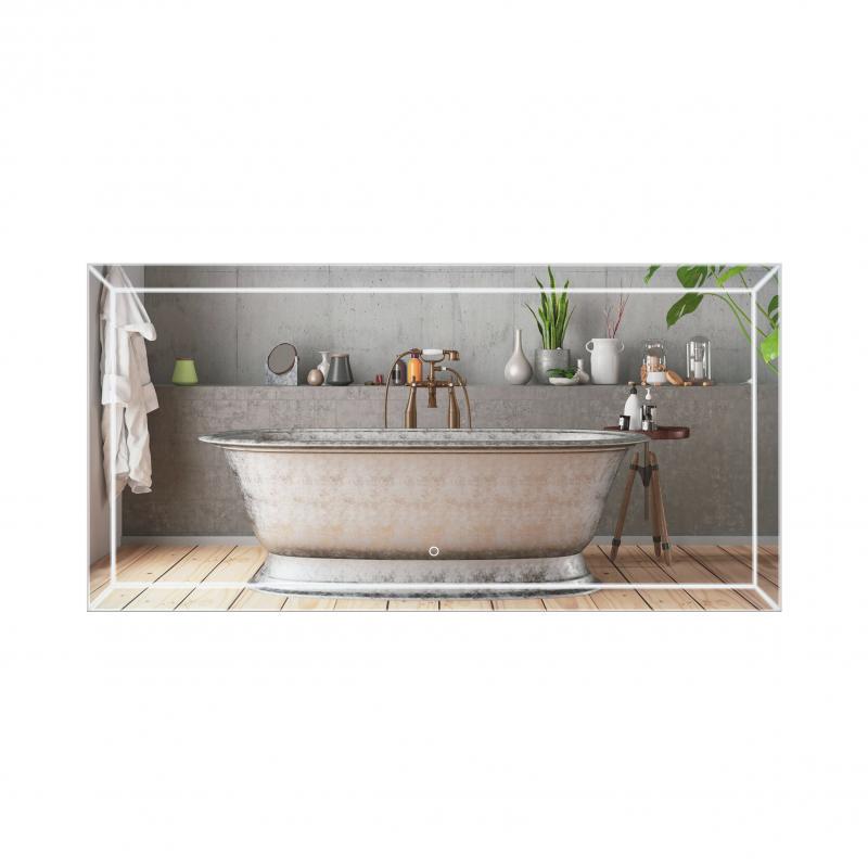 Дзеркало Q-tap Aries 1400х700 з LED-підсвічуванням (QT0378160170140W)