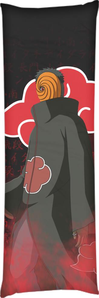 Подушка дакімакура Tobi Akatsuki 50x150 см (13549545)