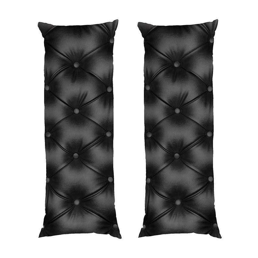 Подушка дакимакура Black chair Pattern габардин 70х30 см (114232)