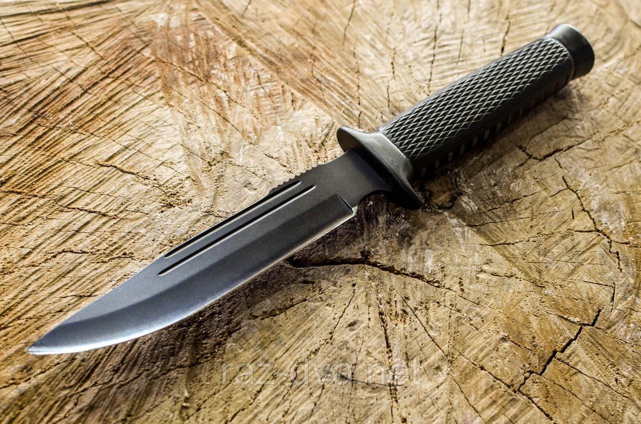 Ніж нескладаний мисливський QW98 фінка Чорний (24178148)