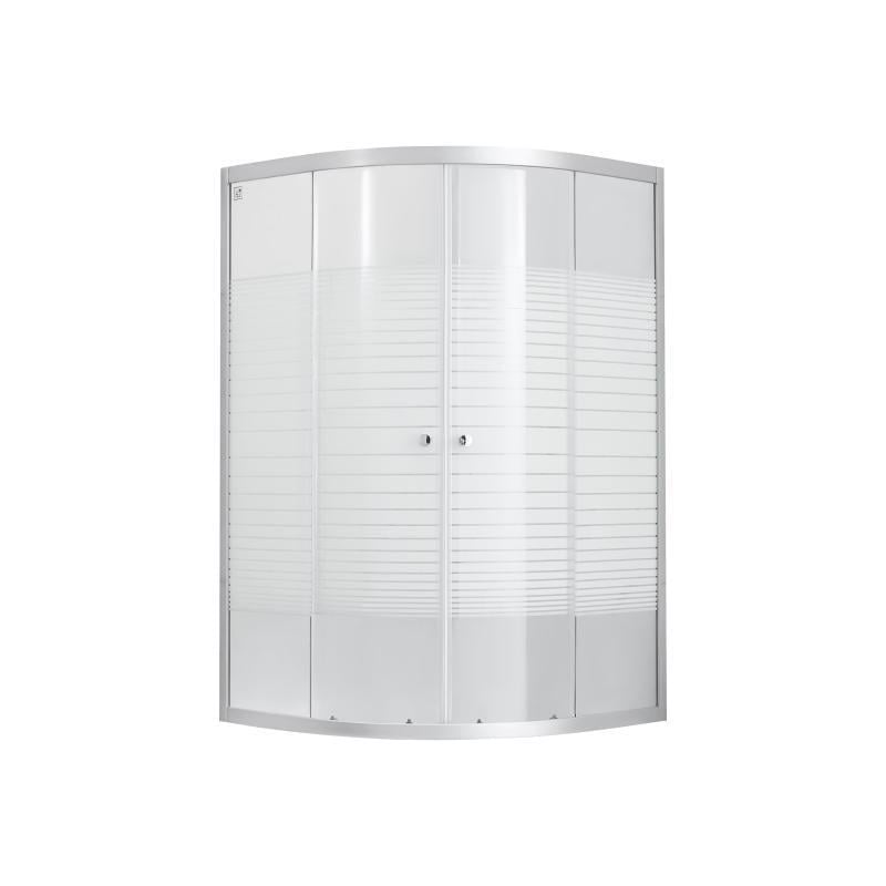 Душова кабіна напівкругла Lidz Wieza SC90x90.SAT.LOW.L для низ. піддона заввишки 185 см скло Linie 4 мм (2194659219) Душова кабіна напівкругла Lidz Wieza SC90x90.SAT.LOW.L для низ. піддона заввишки 185 см скло Linie 4 мм (2194659219)