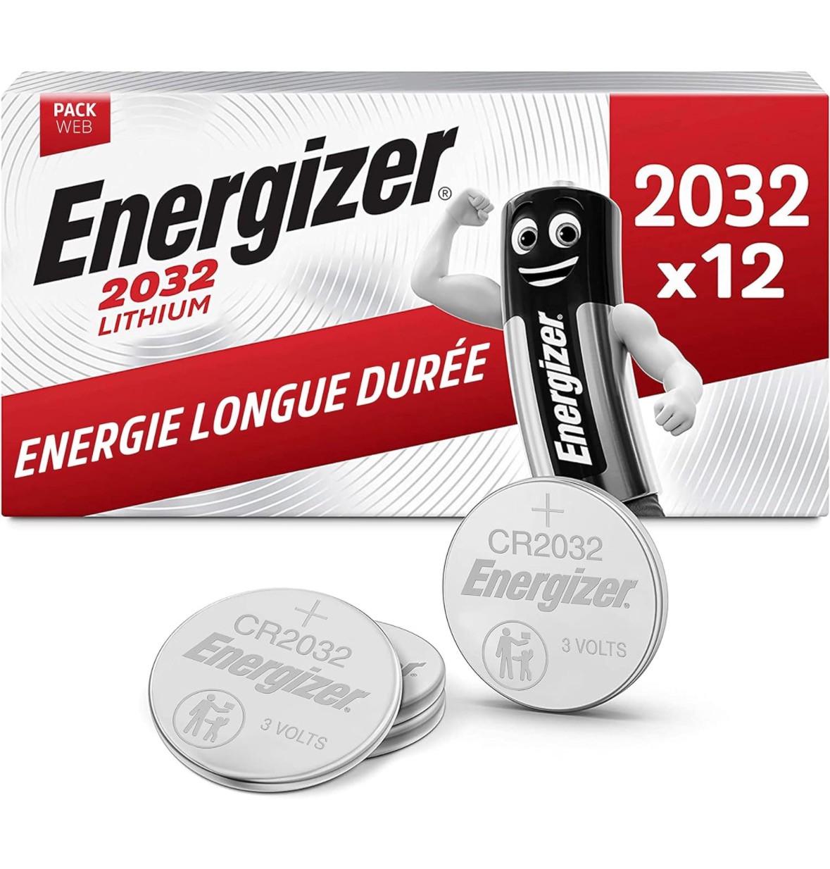 Батарейки Energizer літієві CR2032 блистер 12 шт.