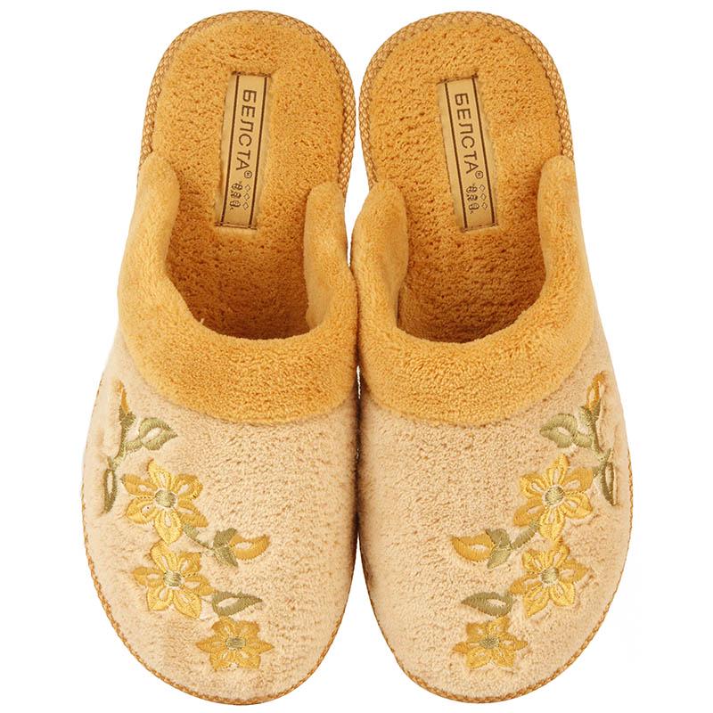 Тапочки женские Белста сакура сбоку р. 36 Бежевый (4100218_36)