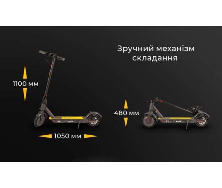 Електросамокат Gemix GM6 GM6DG Dark Grey (69049) - фото 8