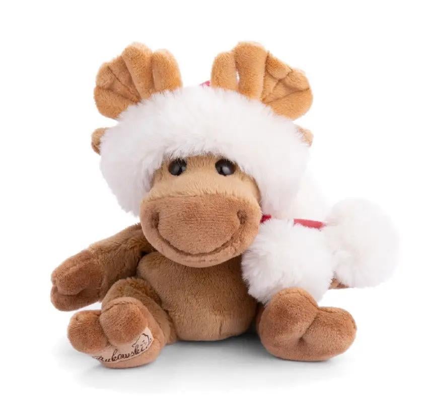 Мягкая игрушка Bukowski Design олень Baby Benny X-Mas 15 см (24125)