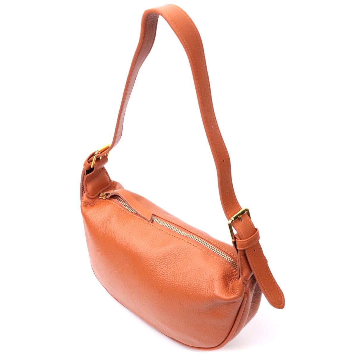 Женская сумка кожаная Vintage 22370 с 1-ой плечевой лямкой Коричневый Женская сумка кожаная Vintage 22370 с 1-ой плечевой лямкой Коричневый