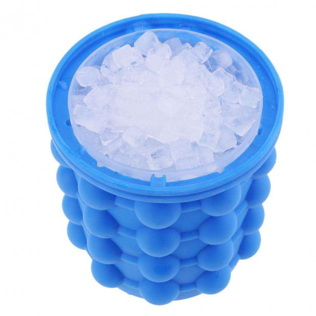 Форма для заморозки льоду Ice Cube Maker Синій (123393189SM) - фото 6