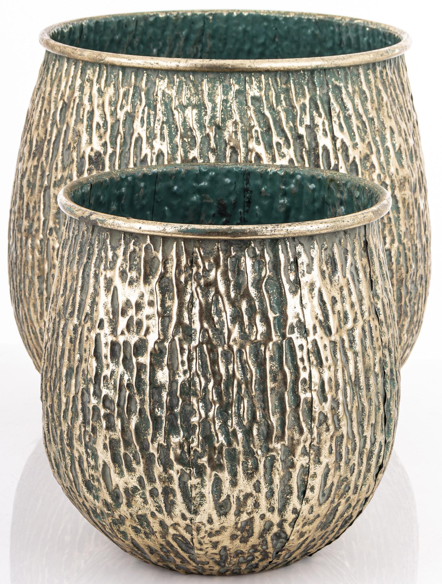 Кашпо металлическое 30x32x32 см (168314-в) - фото 4 Кашпо металлическое 30x32x32 см (168314-в) - фото 4