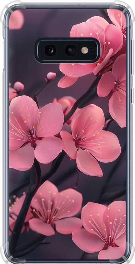 Чехол на Samsung Galaxy S10e Пурпурная сакура (6075sp-1646-42517)