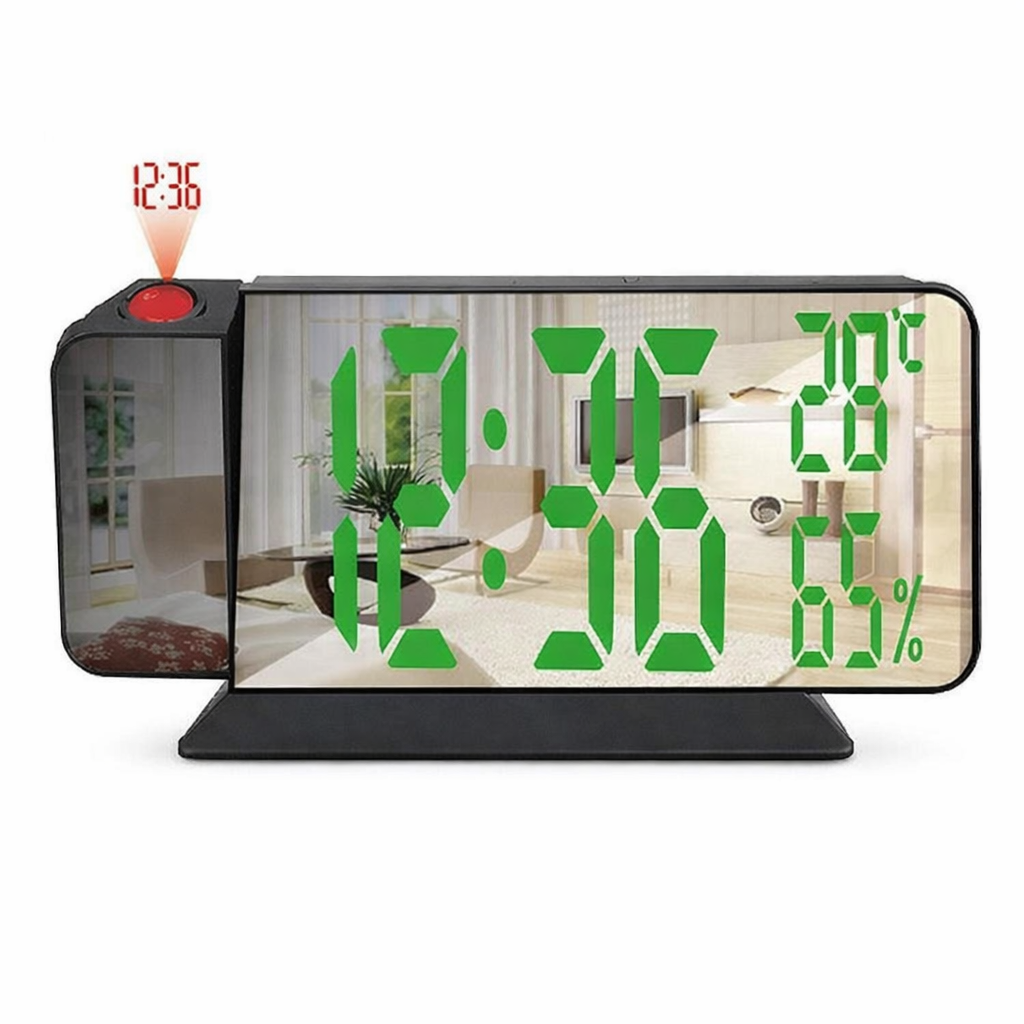 Часы настольные цифровые VST-900S с проекцией времени зеркальный USB 5V (31572143)