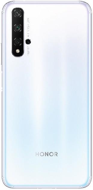 Смартфон Honor 20 8/256Gb без NFC White - фото 2