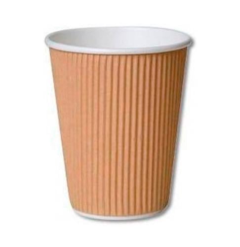 Стакан гофрированный Ripple 180 мл 30 шт. Бурый (180850)