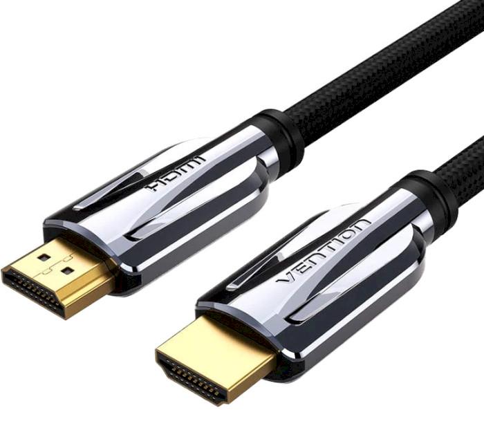 Кабель Vention HDMI - HDMI M/M 1,5 м V2.1 Black (AALBG)