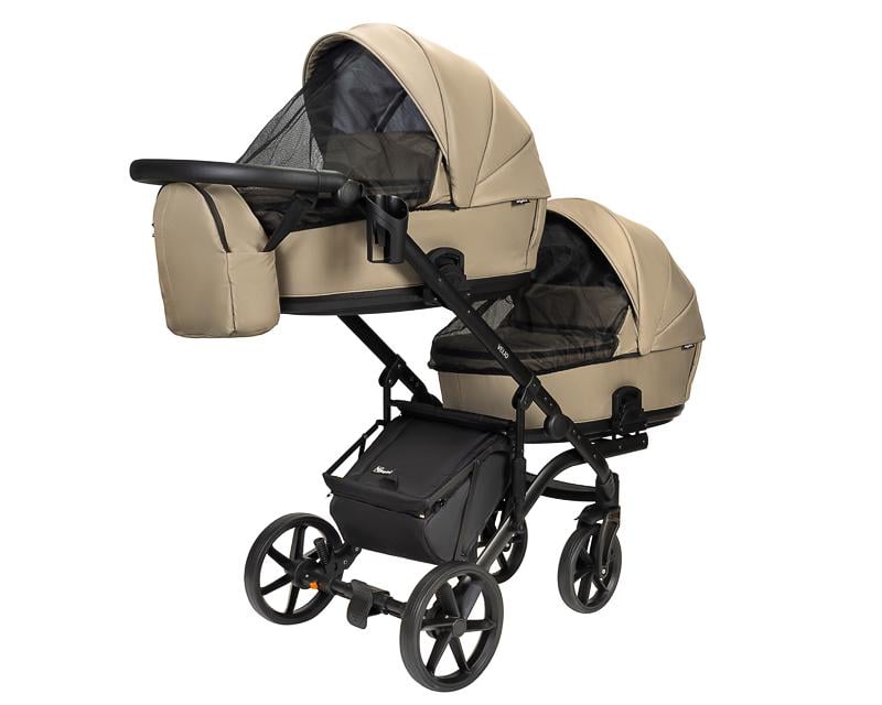 Коляска velio для двійні Світло-бежевий (7645)