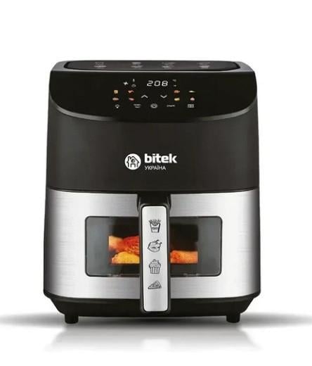 Аэрофритюрница BITEK BT-5335 сенсорная 4200 Вт 8 л Черный (2745527161)