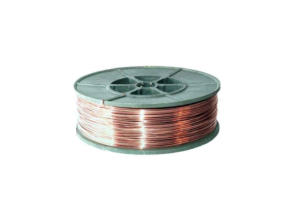 Дріт зварювальний WELDING WIRE напівавтомат 0,8 мм 1 кг 200 м (03993) Дріт зварювальний WELDING WIRE напівавтомат 0,8 мм 1 кг 200 м (03993)