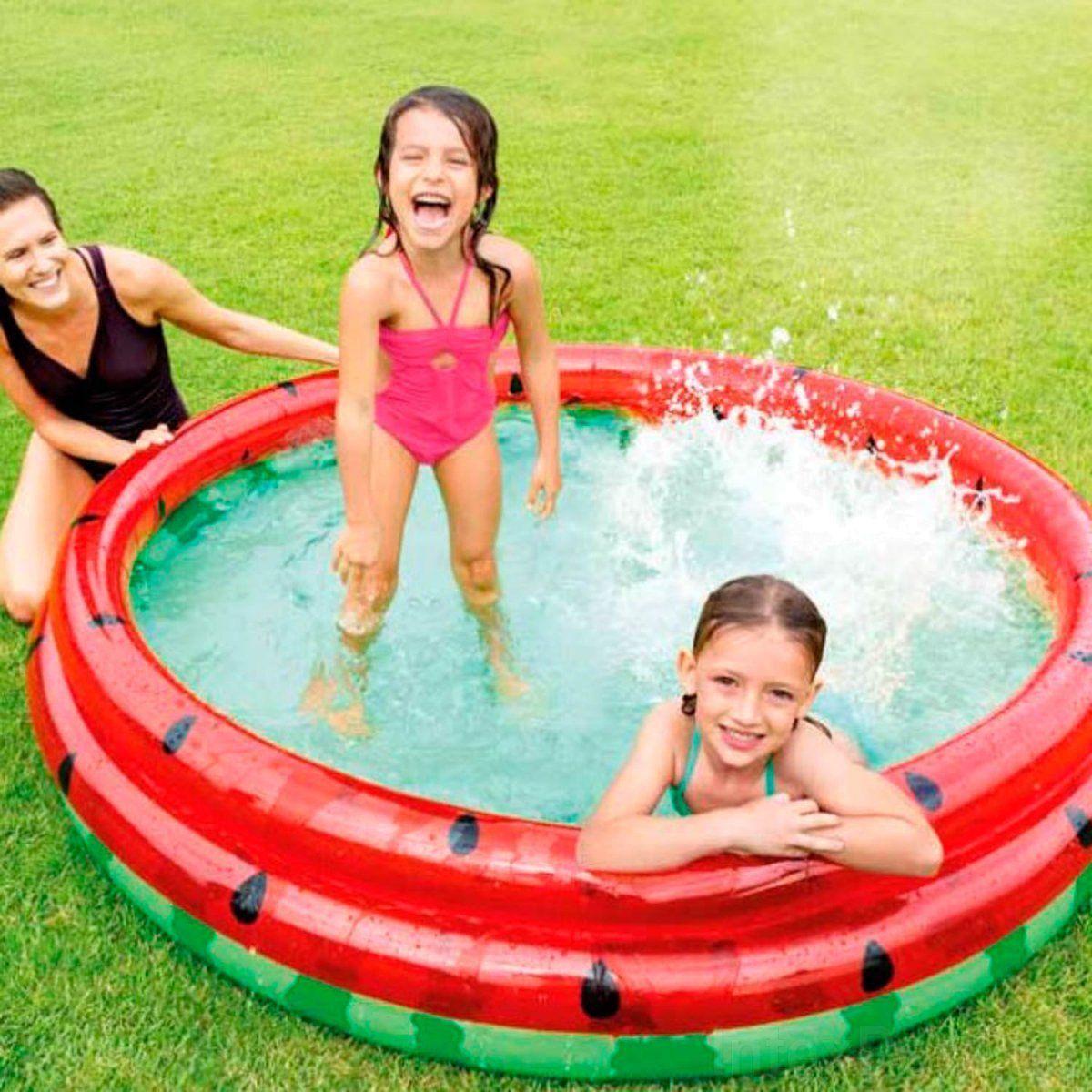 Басейн надувний дитячий lntex Кавун (2230502990) - фото 2 Басейн надувний дитячий lntex Кавун (2230502990) - фото 2