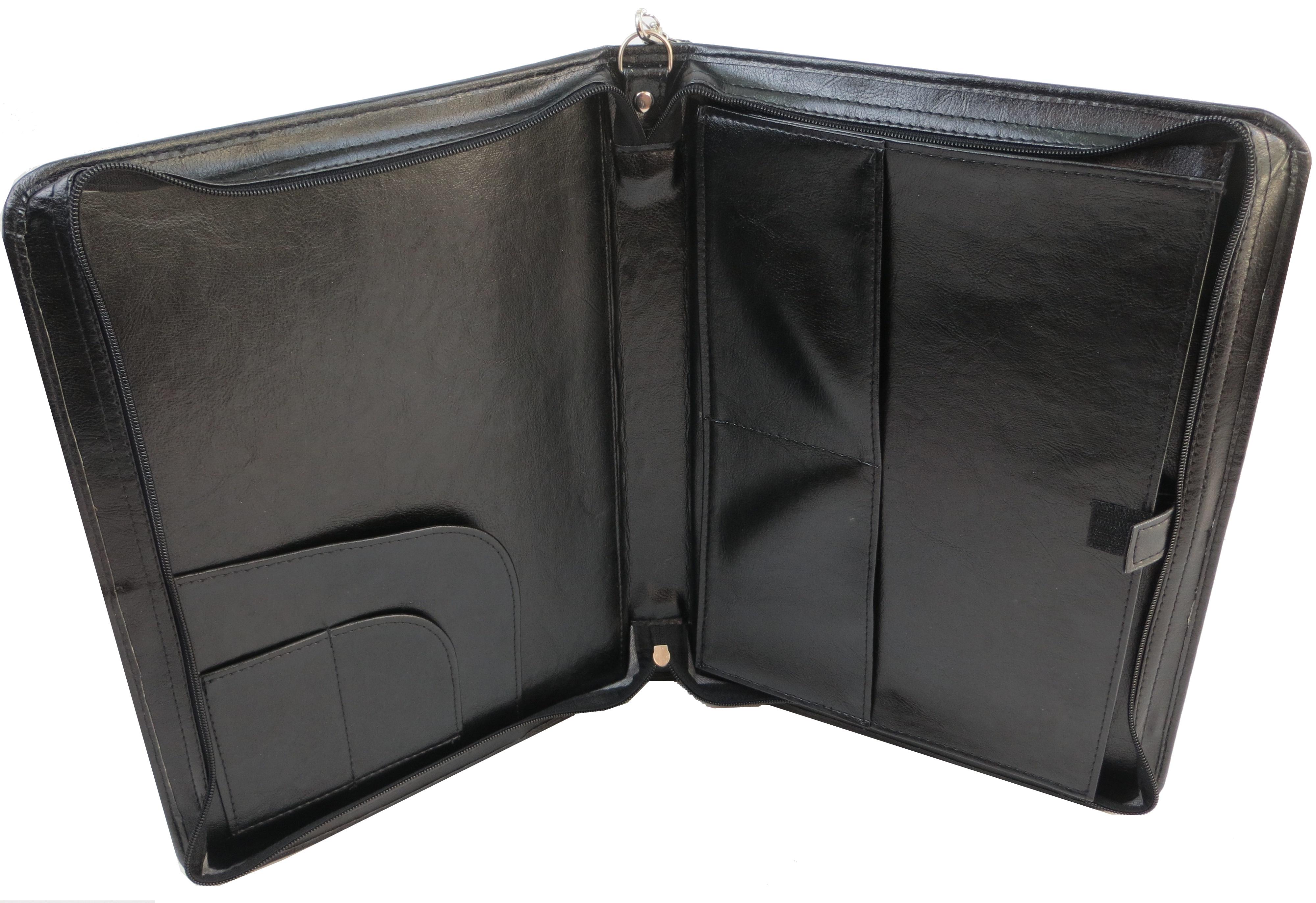 Папка деловая Exclusive для документов из экокожи Черный (710300-1 black) - фото 6 Папка деловая Exclusive для документов из экокожи Черный (710300-1 black) - фото 6