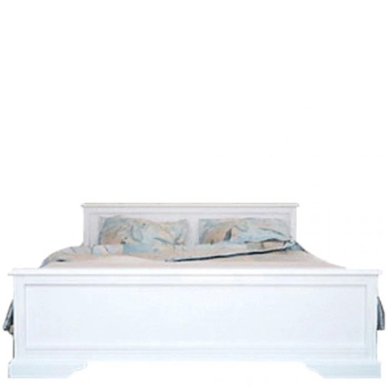 Кровать двуспальная Гербор Клео 160 без основания под матрас 160x200 см Белый (GRB-1179)