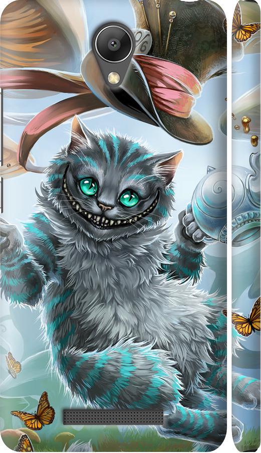 Чехол на Xiaomi Redmi Note 2 Чеширский кот 2 (3993m-96-42517)