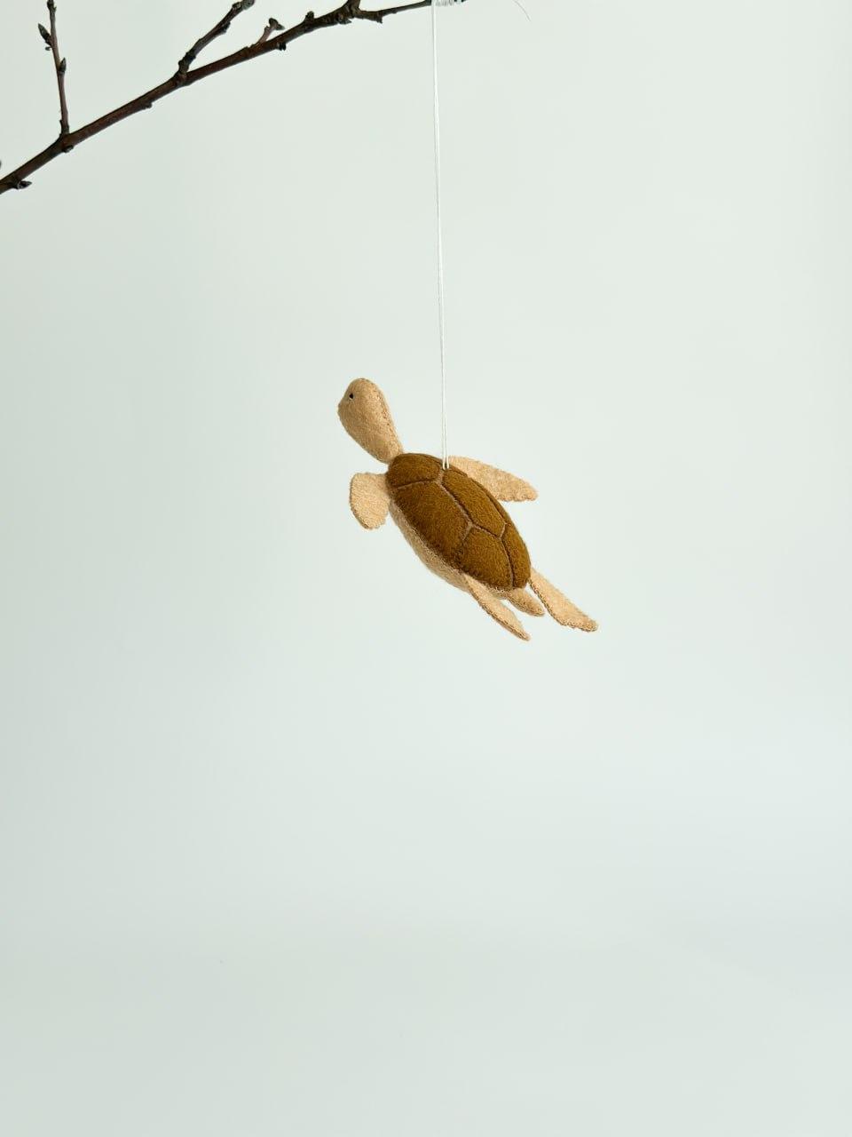 Мягкая игрушка фетровая морская черепаха ручная работа (29472346) - фото 6 Мягкая игрушка фетровая морская черепаха ручная работа (29472346) - фото 6