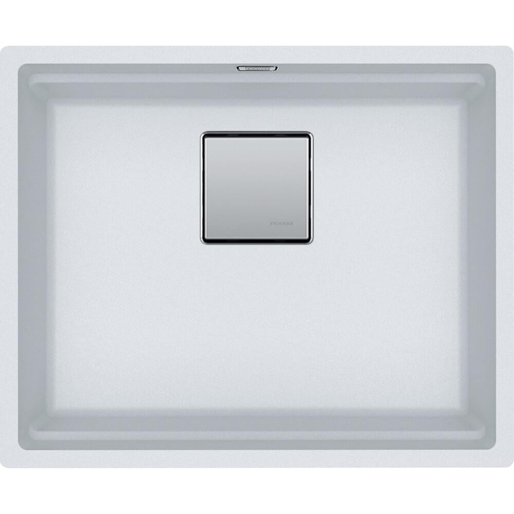 Мойка кухонная Franke гранит 125.0517.046 560x460 мм прямоугольная Белый (216528)