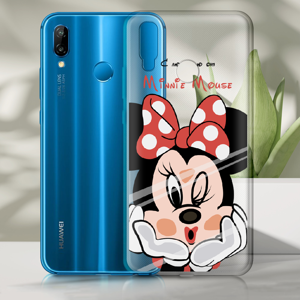 Чехол Boxface Huawei P20 Lite Lady M Прозрачный силикон (33127-cc59-33127) - фото 2