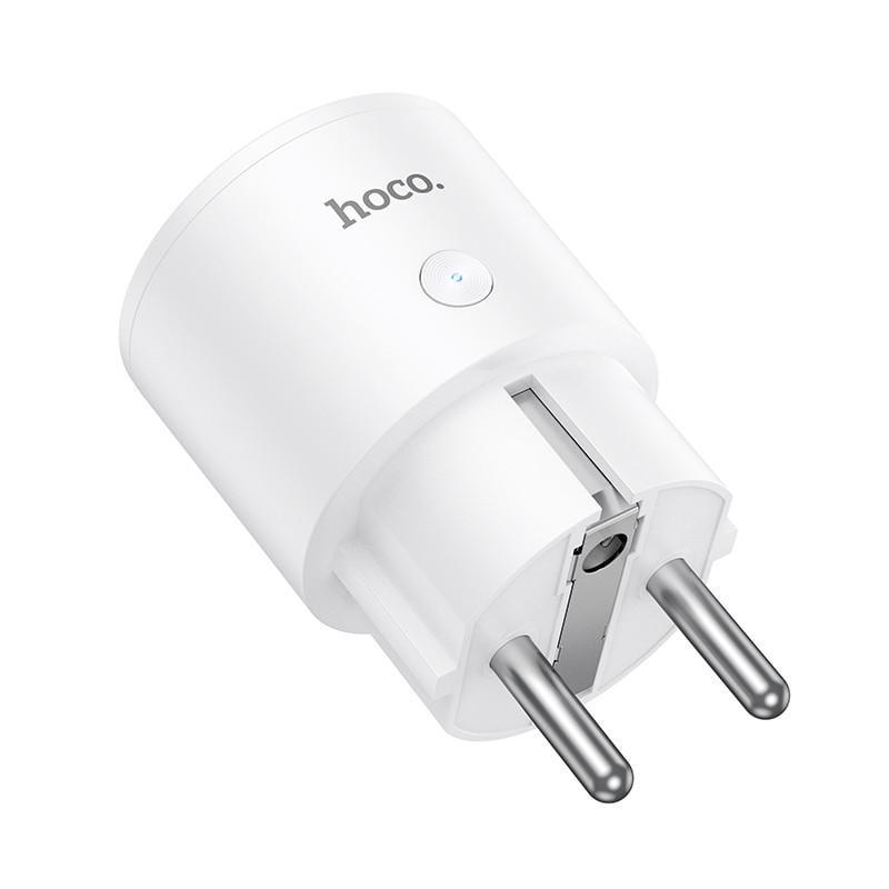 Зарядний пристрій мережевий Hoco AC16 Veloz smart socket White (00000069078_1)